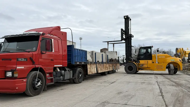 Camión en ruta con carga 4